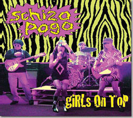 Front cover of 'Schizo Pogo' by Girls on Top